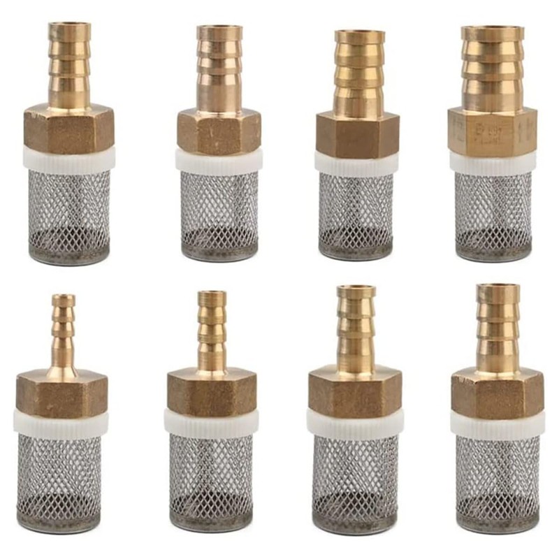 1PC 6-19mm Hose Filter Car Wash Garden Irrigation Filter, Brass