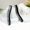 Multifunction Hair Grooming Set of 2 - Black, Double-Sided Combs