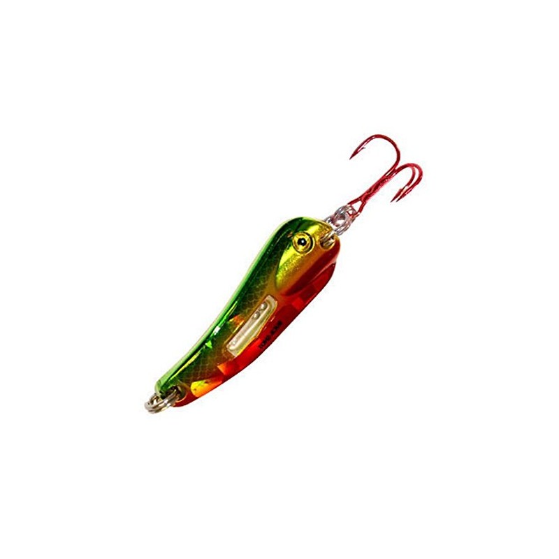 Northland Tackle Buck-Shot Flutter Spoon, 1/8 oz, Golden