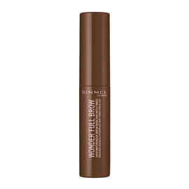 Rimmel London Wonder’Full Brow 24HR Waterproof Brow Gel, with Fibres for Plump Thick Brows, Medium, 4.5 ml