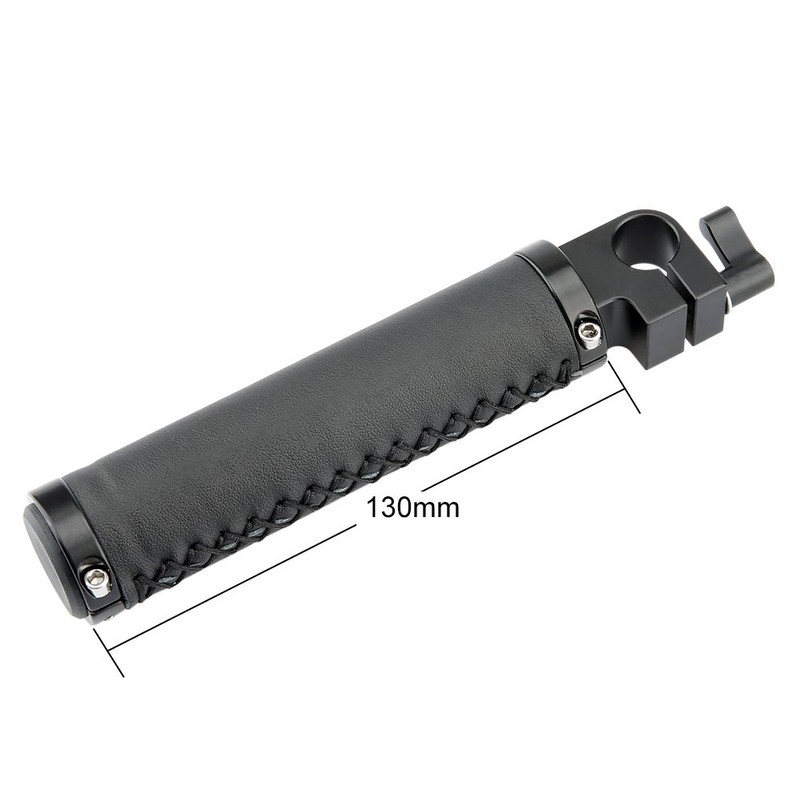 NICEYRIG Camera Handle Kit with 15mm Rod Clamp 30cm long
