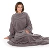 Autumn Faith Wrap Around Blanket With Sleeves Cosy Soft Plush