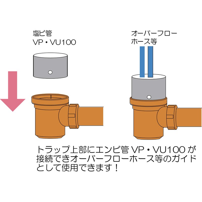 Miyako MB50TYP 40 Heat Resistant Drain Trap