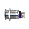 Metzler - Push button 19mm - LED spot lighting red