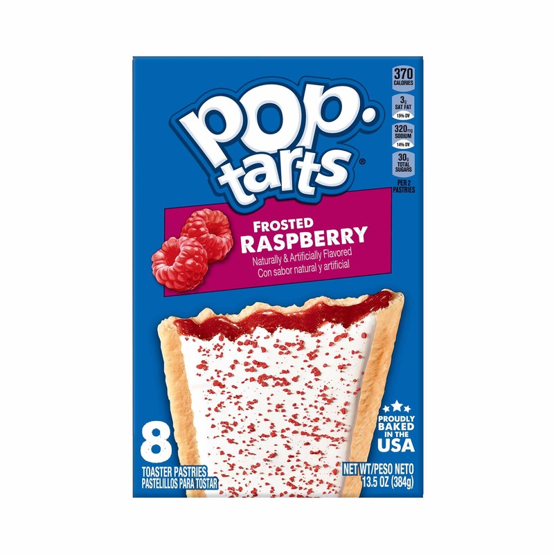 Pop-Tarts Toaster Pastries, Frosted Raspberry 13.5oz (12 Count)