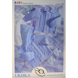Knitting Pattern for Baby and Toddler's Hooded Jacket and Cardigan. Create Clothing for Children Between 0 Months - 6 Years Old. Pattern Number: UKHKA20