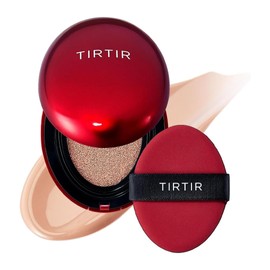 TIRTIR – Mask Fit Red Cushion 18 g – TONO 22N SHELL BEIGE – Base de maquillaje de alta cobertura cushion – larga duración hasta 72 h – acabado satinado – ligera y transpirable