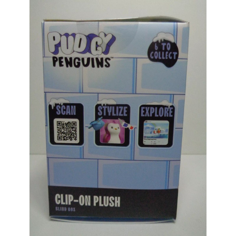 Pudgy Penguins clip-on plush blind box sealed
