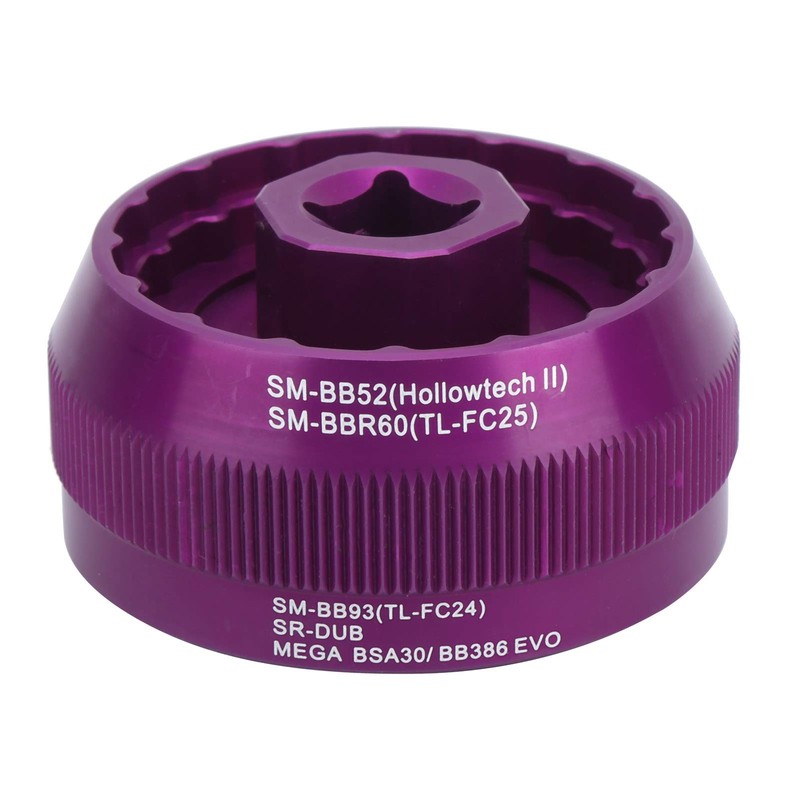Alomejor Bicycle Bottom Bracket Cup Tool 5 in 1 Multifunctional