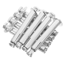 KICHOUSE 8pcs Metal Road Bump Expansion Nuts for Truck Traffic Control Noise Reduction Steel Screws