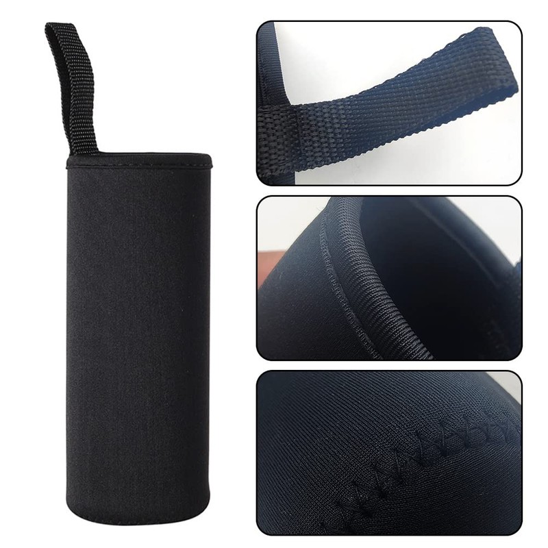 Water Bottle Sleeve Neoprene Pouch for Outdoor Hiking Travel (550ml,