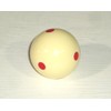1 7/8 CUE BALL WITH RED DOTS UK POOL SIZE**