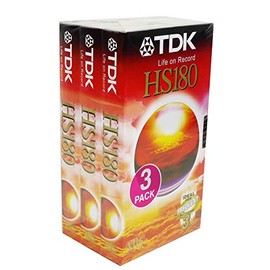 3pk Tdk Hs 3hr Video Tape