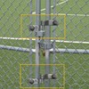 1-3/8" Chain Link Fence Gate Hinge, Heavy Duty Galvanized Gate