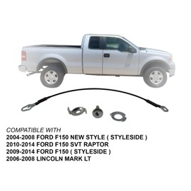 APA Replacement Tailgate Cable for 2004-2014 F150 Pickup 2006-2008 Mark LT Right = Left FO1921102 FO1920102