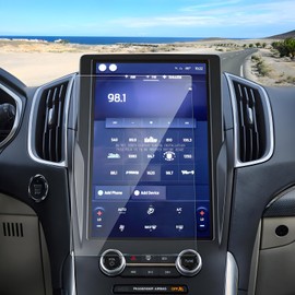 Coleya Anti-Glare Matte Screen Protector for 2021-2024 Ford Edge (SE/SEL/ST-Line/Titanium/ST) 12-inch Touch Screen, 9H Tempered Glass 2022 2023 2024 Edge Accessories HD/Anti-Fingerprint 12"