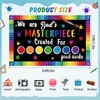 SmoothNovelty Classroom Welcome Bulletin Board Decoration We are God's Masterpiece
