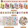 ENCETARDE 114PCS Dog Party Favors Set, Puppy Party Supplies for