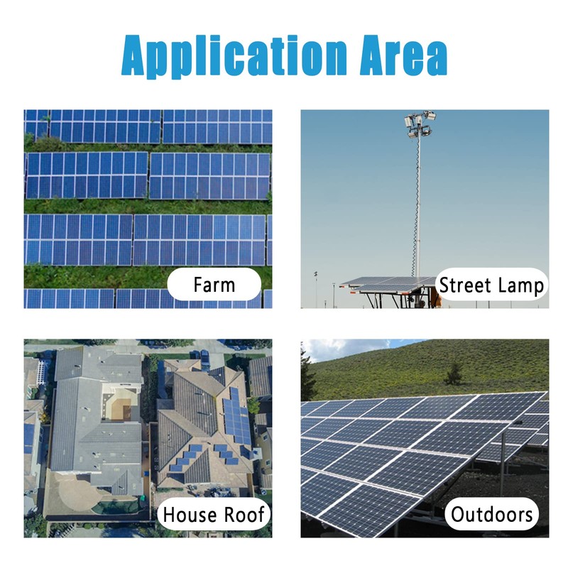 Solar Panel Connector, 5 Pairs of Solar Plugs/Female Connector for