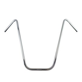 Fenix V Ape-Hangers Bike Handle Bars,22.2mm, Various Sizes and Colors (Chrome, 25")
