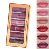 Set De Pintalabios Matte & Shimmer - Labios De Terciopelo
