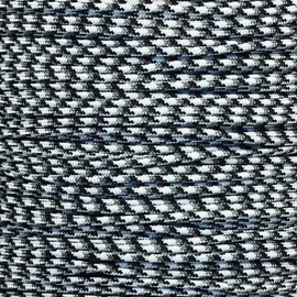 Craft County 275 Pound Tensile Strength Paracord, 100 Feet, Urban Camo - 5 Strand Nylon Core