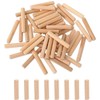 Pack of 500 Assorted Wooden Dowels, M6 Wooden Plugs Dowel