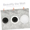 Gatuida 4pcs Air Conditioner Hole Cover Decorative Cap Wall Vent