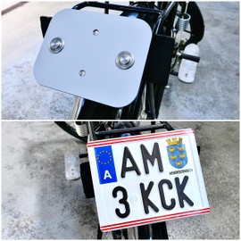 TEC iConnect Sets – Number Plate Holder, Change System, Interchangeable Number Plate