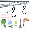 Crhexpva Anti Drop Wire Shelving S Hooks Metal Rack Hangers