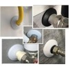 Wall Flange Cover Collars Plastic Radiator Pipe Collars, 4 Pieces,Water