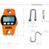 Digital Hanging Scale 660 LB 300 KG - Professional Heavy