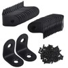 20 Pcs L-Shaped Hardware L Angle Stainless Steel Angle 20