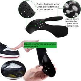 Shields para Tenis,Protectores de Pliegues para Zapatillas y Calzado Informal,Antiarrugas Contra Pliegues Zapatos 6 Pares,Sneaker Shields Evita Hendiduras para Tenis y Zapatos Casuales Hombre y Mujer
