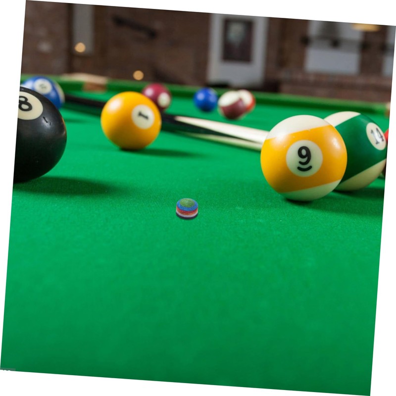 SUPVOX Pool Cue Tip Replacement Durable Rubber Tips for Snooker
