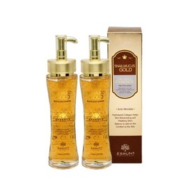 Ashme Snail Mucus Gold Revitalizing Essence 150ml - 2 pieces Wrinkle improvement, skin elasticity moisturizing care / 애슈미 스네일뮤커스 골드 리바이탈라이징 에센스 150ml-2개 주름개선 피부탄력 보습케어