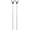 Set of 2 Rod Holders, Rod Stands, V-Rest with Line