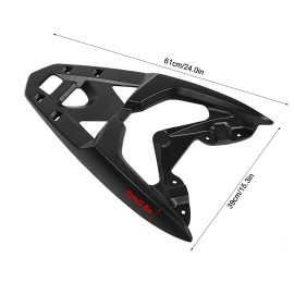 Unbranded Motorcycle Rack Luggage Carrier Utility Motorcycle Rear Luggage Rack Cargo