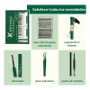 Kit de Extensiones de Pestañas KEYYOU 40D Mink Sintético para