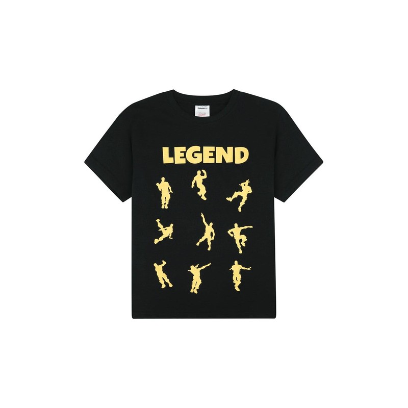 ThePyjamaFactory Emote Legend Dance Gaming All Over Gaming Black Gold