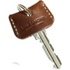 Blue Sincere Italian Leather Genuine Leather Key Cover Key Cap