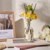 COCORRÍNA Reed Diffuser - Clean Linen 8.5 Fl.oz/ 250ml Flower