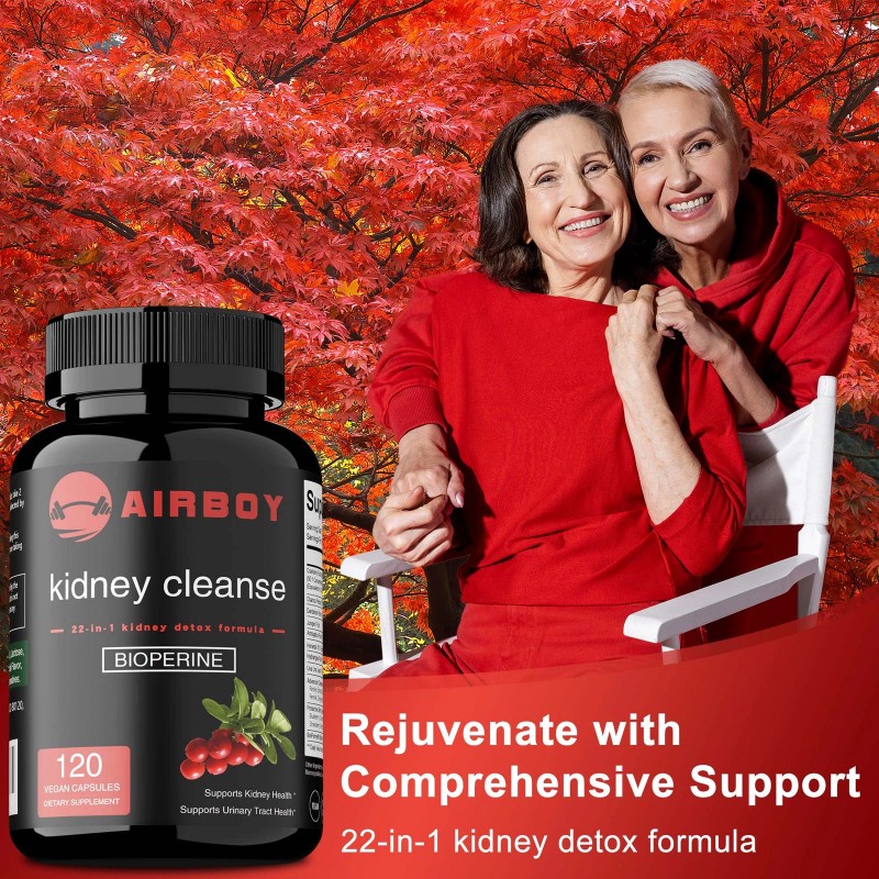 airboy Kidney Cleanse - Detox, Cleanse, Support Kidney Health and