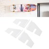 Skateboard Wall Mount Clear Acrylic Storage Display Deck Skateboard Wall