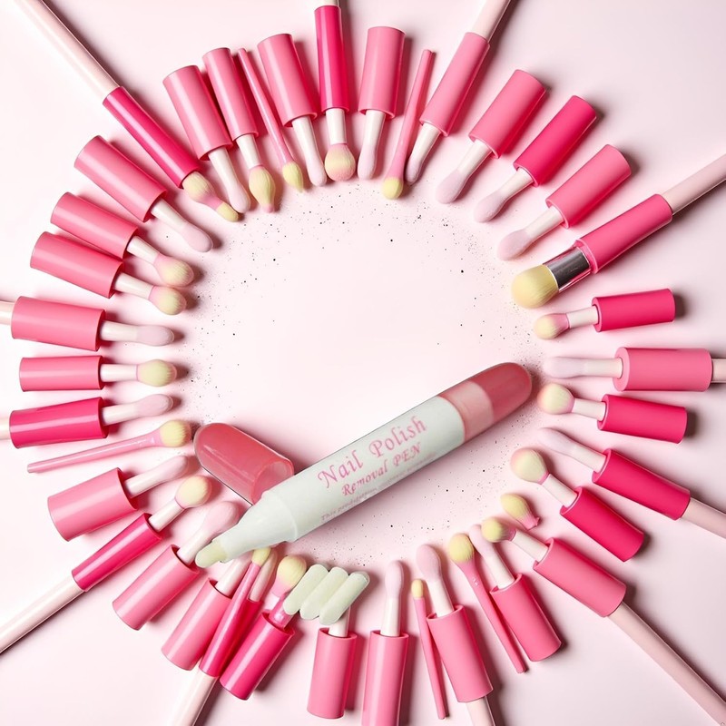 Nail Polish Corrector Pen with 3 Replaceable Tips - Manicure