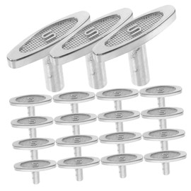 FRCOLOR 20pcs Shaped Music Box Wind Up Keys Replacement Winding Keys for Repairing and Revitalizing Musical Boxes Compatible DIY Parts for Personal Collections and Gifts