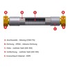 Tucai Flexible Hose Sanitary Bath/Kitchen 1 Inch DN25 12 Bar