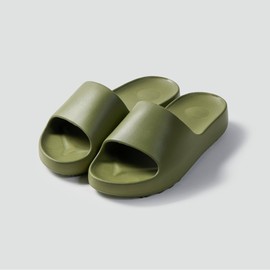 JAJU [JAJU] Platform Multi-purpose Shoes 250-270mm Khaki