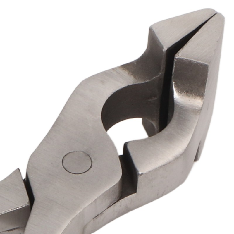 Leather Flatten Pliers Long Handle High Hardness Stainless Steel DIY