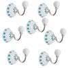 Knober Ceramic Hooks, Wall Hooks, Coat Hooks, Ceramic Ball, Diameter